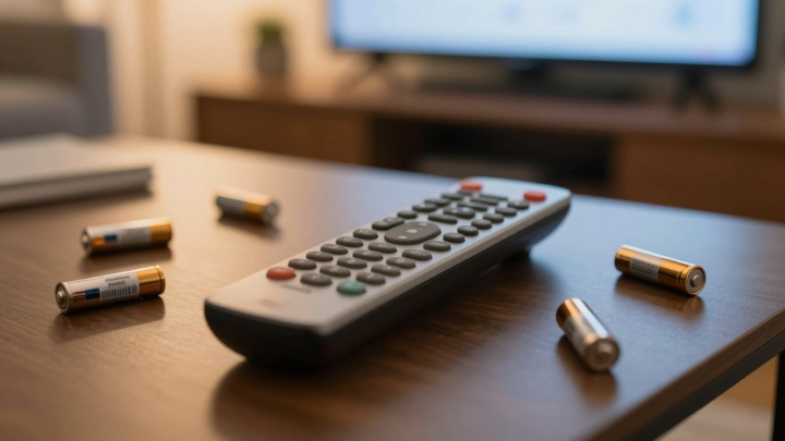 Controle remoto não funciona na tv